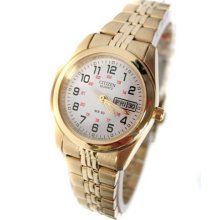 Citizen Women's EQ0512-52A Gold Tone Stainless Steel Watch