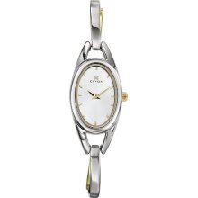 Clyda Clb0196bbpw Women's Analog Quartz Watch With Stainless Steel Dial And Bracelet