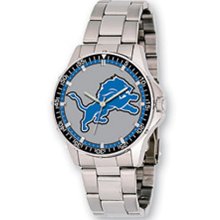 Coach Detroit Lions Watch w/ Stainless Steel Band - NFL Officially Licensed