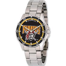 Coach Pittsburgh Pirates Watch w/ Stainless Steel Band - MLB Officially Licensed