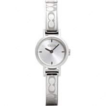 Coach Signature Studio Stainless Steel Bangle