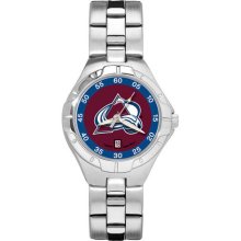 Colorado Avalanche Women's Pro II Watch with Stainless Steel Bracelet