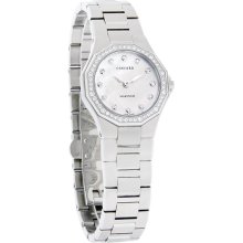 Concord Mariner Diamond Mini Ladies Mop Swiss Quartz Dress Watch 0311280