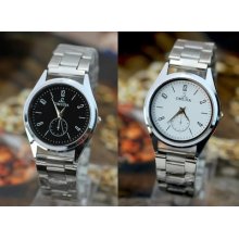 Cool Casual Men's/women's Quartz Analog Sport Wrist Watch 2 Colors Dial