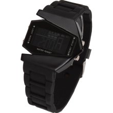 Cool Oversized Light Digital Sports Quartz Rubber Wrist Watch Wristwatch Men