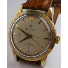 Cortebert Automatic Gold Top & Stainless Steel, Diameter 34.5 Mm