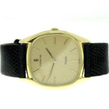 Corum 18k Yellow Gold Quartz Elegant Gents Watch