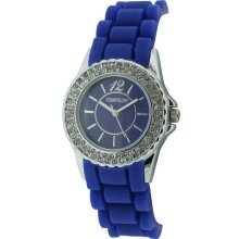 Cosmopolitan Ladies Quartz Analogue Watch Cos475/C With Blue Dial