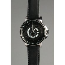 Curtis & Company Big Time Cool Stainless Steel Black Watch