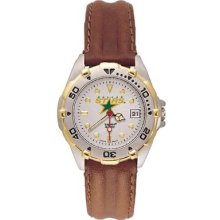 Dallas Stars All Star Ladies Leather Strap Watch