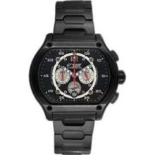 Dash Men's Watch in Black Metal ...