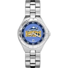 Denver Nugget watch : LogoArt Denver Nuggets Pro II Women's Watch