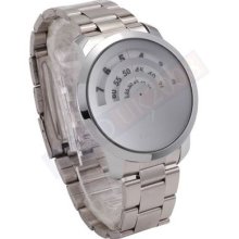 Design Dial Move Mens Ladies Quartz Wrist Watch