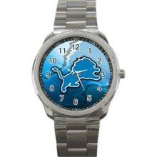 Detroit Lions Sport Metal Watch 09