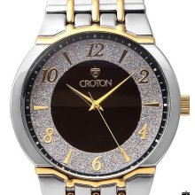 Diamond Dial Men's Croton Watch Great Time Piece