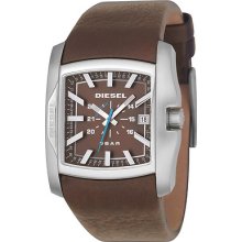 Diesel Dz1179 Brown Dial Men's Watch 100% Authentic By Diesel