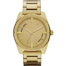 DIESEL 'Good Company' Bracelet Watch, 44mm Gold