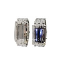 digital binary led watches with 28 led 100% brand new fashion design 0