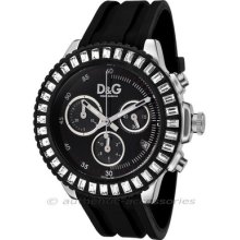 Dolce & Gabbana D&g Chalet Unisex Chronograph Watch Dw0410 Boxed