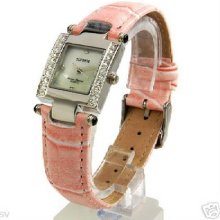 Dufonte Womens Watch With Genuine Crystals