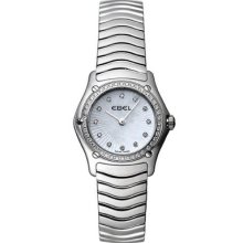 Ebel Classic Wave Diamond Ladies Watch 9157f16-9925 - Rrp Â£4000 -