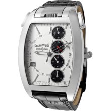 EberHard & Co. Watches Men's Chrono 4 Automatic Chronograph Silver Dia