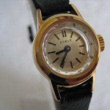 Edele Very Nice Stainless Steel Watch 1960's