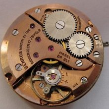 Eta ? Benrus Dr 2l1 Watch Movement 17 Jewels For Parts