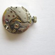 Eterna Cal 1417u Watch Movement And Dial - Running