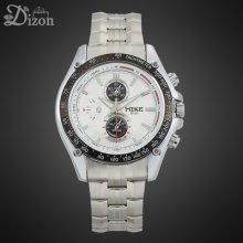 Fashion Jewelry Unique Design Clock White Quartz Wrist Watch Wristwatch