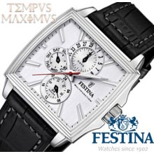 Festina Multifunction F16586/1 Fast Dhl Express Shipping