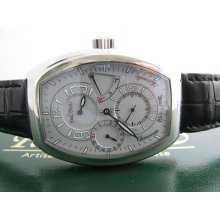 Firshire 300 Regulator Grey 0740sgrey - Paul Picot Firshire Wrist Watch New.