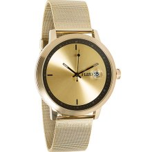 Flud Watches The World Class Watch in Gold & Black