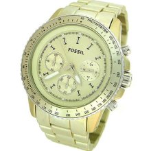 Fossil Chronograph Aluminum 100m Ladies Watch Ch2708