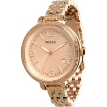 Fossil Heather Rose Gold-Tone Women's Watch ES3130