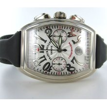 Franck Muller Conquistador 8002 Cc Watch Chronograph Geneva Gents Men Master Of