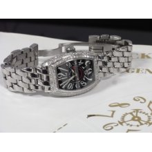 Franck Muller Conquistador 8005 L Custom Set Diamonds