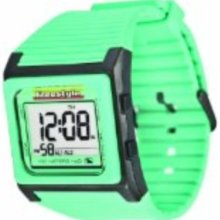 Freestyle Unisex Fs84854 Speed Dial Digital Teal And Black Polyurethane Watch