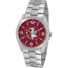 FSU Florida State Seminoles Elite Series Men's Silver Watch