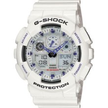 G-Shock Ga100a-7A Watch White One Size For Men 16776315001