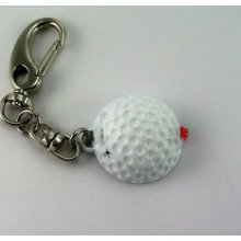 Geneva Golf Ball Key Chain Pocket Watch