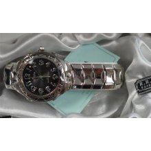 Geneva Men's Stainless Quartz Watch