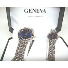 Geneva Quartz Classic Watch Designer Collection Woman & Men Watch 8018-d