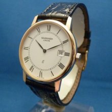 Gents 9ct Gold Garrard Quartz Presentation Wristwatch