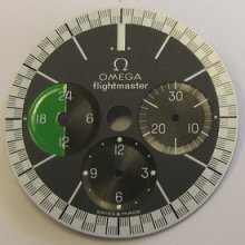 Genuine 100% Omega Flightmaster Green Cal. 910 Dial Ref.145.013 145.0013