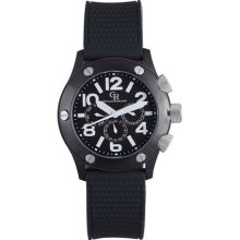 Giulio Romano Men's GR-3000-13-007 Piemonte Luminous Black Dial B ...