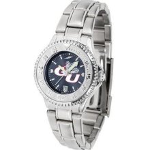 Gonzaga University Bulldogs Women's Stainless Steel Dress Watch