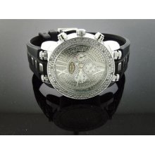 Grand Master 22 Diamonds 44mm Stainless Steel Watch