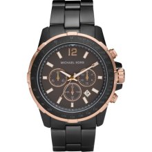 Grayson Gunmetal Rose Chronograph Watch