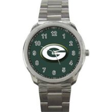 Green Bay Packers Sport Metal Watch 02